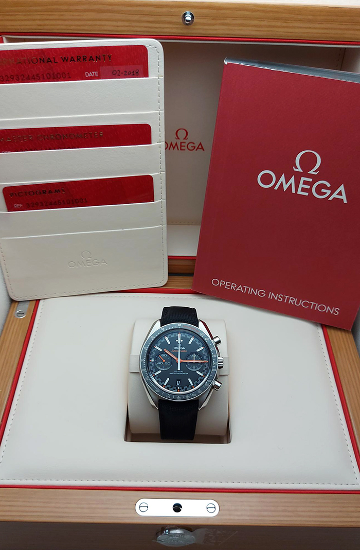 Omega Speedmaster Racing Co-Axial Master Chronometer Chronograph Ref. 329.32.44.51.01.001